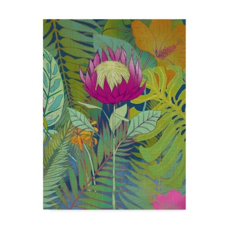 Chariklia Zarris 'Tropical Tapestry I' Canvas Art,35x47